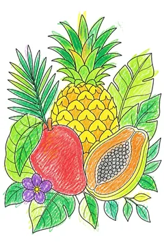 Colored example 1