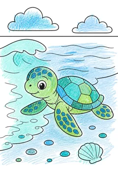Colored example 1
