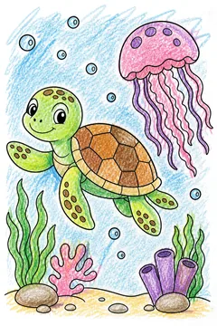 Colored example 1