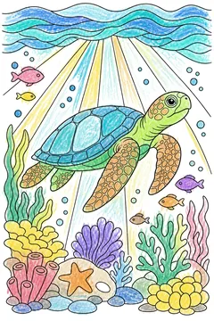 Colored example 1