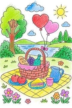 Colored example 1