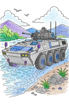 Colored example 1