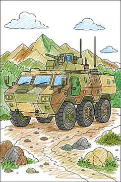 Colored example 1