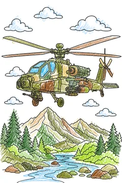 Colored example 1