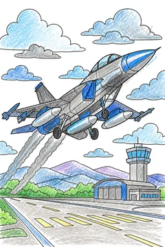 Colored example 1