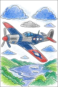 Colored example 1