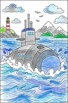 Colored example 1