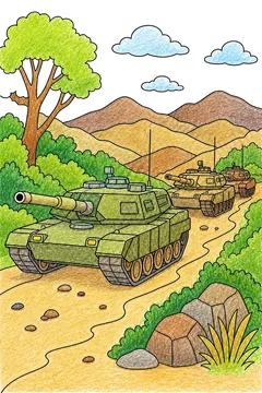 Colored example 2