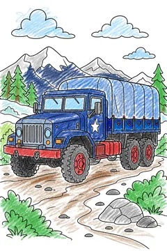 Colored example 1