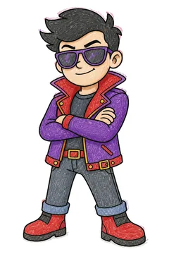 Colored example 2