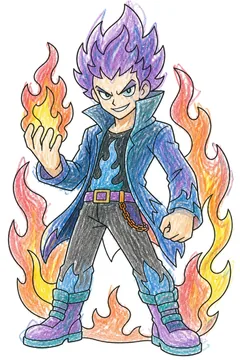 Colored example 1