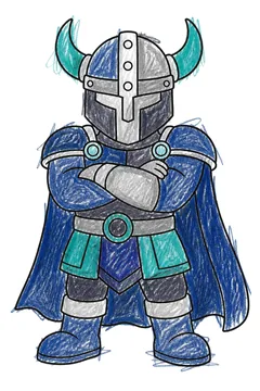 Colored example 1