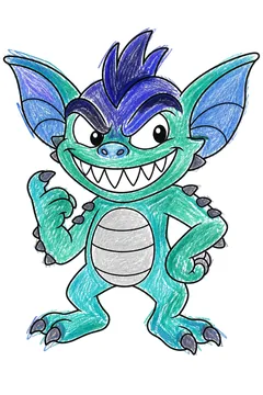 Colored example 1