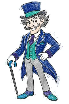 Colored example 1