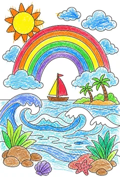 Colored example 1