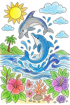 Colored example 1