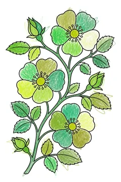 Colored example 1