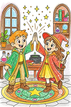 Colored example 1