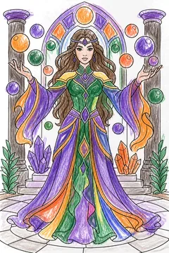 Colored example 1