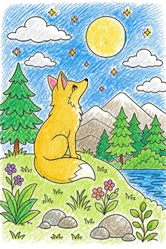 Colored example 1