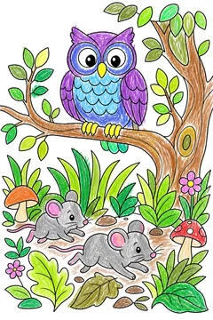 Colored example 1