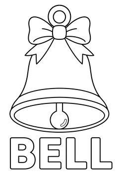 First Word: Bell line art