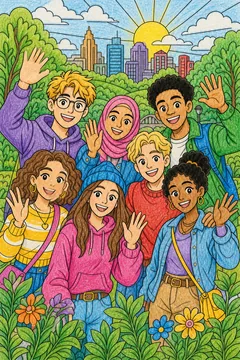 Colored example 2