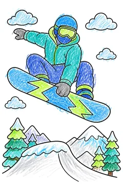 Colored example 1