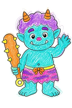 Colored example 1
