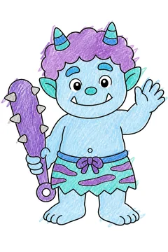 Colored example 2
