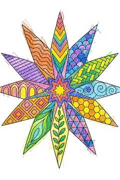 Colored example 1