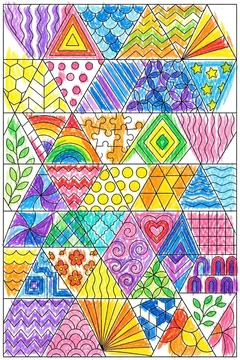 Colored example 1